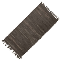 Product Leather Fireproof Mat 65x135cm Dark Brown base image