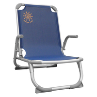 Product Καρέκλα Παραλίας Αλουμινίου Μπλε Summer Club 19363 base image