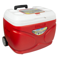 Product 30Lt Red Cool Box Wheeled Prudence Pinnacle base image