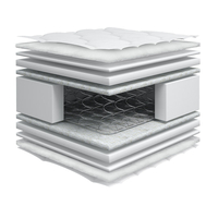 Product Semi-Double Mattress "Super Extra" 110x190x21cm base image
