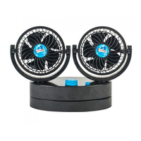 Product Ανεμιστήρας Διπλός 12/240V 2x11cm Πλαστικός Streetwize SWCF5 base image
