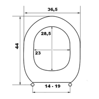 Product Καπάκι Λεκάνης Λευκό Νο 2 base image