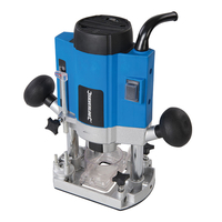 Product 1020W Plunge Router 1/4" & 8mm Silverline 329863 base image