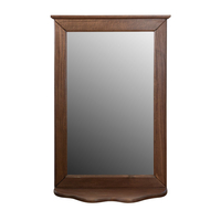 Product Καθρέπτης Ξύλινος Καρυδί Με Ράφι 54x14x84cm base image