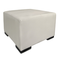 Product Πουφ Ikon S58 Λευκό PU base image
