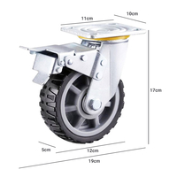 Product Heavy Duty Swivel Wheel 120mm With Break 01806 base image