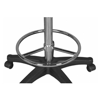 Product Σκαμπό Σχεδιαστηρίου Μαύρο PU base image