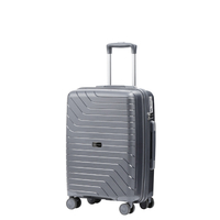 Product Cabin Size Suitcase 20x37x53cm Grey Nautica 2917 base image
