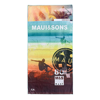 Product Microfiber Beach Towel 90x180cm Maui & Sons 4950 base image