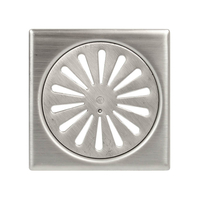 Product Floor Drain Inox 10x10cm Feretti 71072 base image