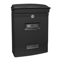 Product Heavy Duty Mailbox Black 6262 base image