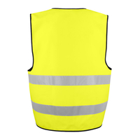 Product Fluorescent Work Vest Yellow Techboss 11496 base image