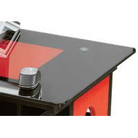 Product Γραφείο Η/Υ Μεταλλικό Κόκκινο / Μαύρο 100x53x75cm base image