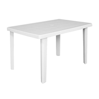 Product Plastic Table 100x67x72cm White base image