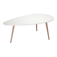 Product Τραπεζάκι Καθιστικού Λευκό 89x48x34cm "Fine" base image