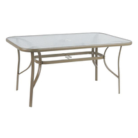 Product Τραπέζι Μεταλλικό Μπεζ 150x90x71cm base image