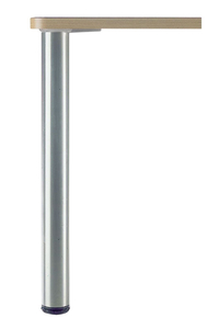 Product Πόδια Τραπεζιού Μεταλλικά Σατινέ 6x82cm Σετ 4 τεμ. base image