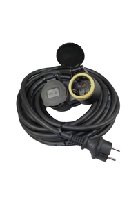 Product Προέκταση Καλωδίου 10m Με Διπλό Σούκο Bellson 008070 base image
