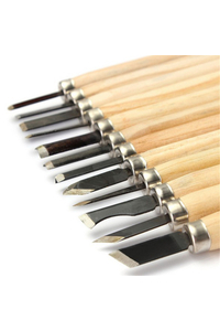 Product Σκαρπέλα Ξυλογλυπτικής Σετ 12 τεμ. Benson 008453 base image