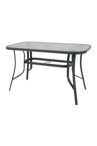 Product Τραπέζι Μεταλλικό Ανθρακί 120x70x72cm Rio base image