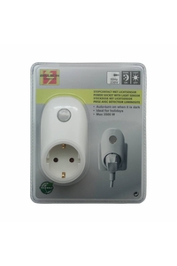 Product Πρίζα Σούκο Με Αισθητήρα Φωτός Bellson 011603 base image