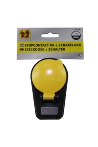 Product Πρίζα Εξωτ. Χώρου Με Καπάκι & Διακόπτη Bellson 012116 base image