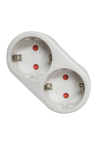 Product 2 Socket Schuko Adapter Benson 012619 base image