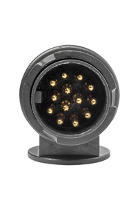 Product 13 Pin Plastic Male Trailer Connector Benson 013325 base image