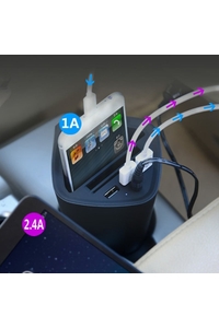 Product Θήκη 12/24V Με 3 Θύρες USB All Ride 03095 base image