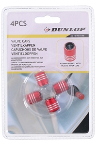Product Καπάκια Βαλβίδων Ελαστικών Σετ 4 τεμ. Dunlop 05819 base image