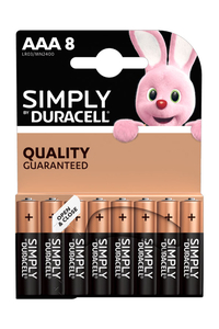 Product Μπαταρίες Αλκαλικές Duracell AAA Σετ 8 τεμ. base image