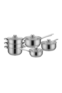 Product Κατσαρόλες Inox Σετ 6 τεμ. Prima 11136C base image