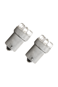 Product Λάμπες 12V 9 LED White Μονοπολικές BA15S Σετ 2 τεμ. All Ride 11636 base image