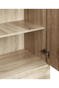 Product Ντουλάπα Με 2 Πόρτες & 4 Συρτάρια 60x38x160cm Ankor 777945 base image