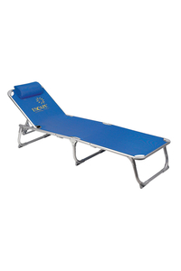 Product Ξαπλώστρα Αλουμινίου Με Μαξιλάρι Μπλε Escape 15565 base image