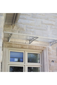 Product Στέγαστρο Αλουμινίου 100x120cm Διάφανο base image