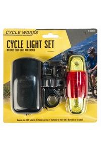 Product Φώτα Ποδηλάτου Εμπρός - Πίσω Cycle Worxs 20340 base image
