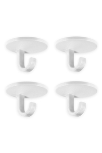Product Γάντζοι Οροφής Λευκοί Σετ 4 τεμ. Inofix 2179 base image
