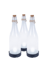 Product Ηλιακά Φωτιστικά Μπουκάλια Σετ 3 τεμ. Garden Kraft 24300 base image