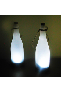 Product Ηλιακά Φωτιστικά Μπουκάλια Σετ 3 τεμ. Garden Kraft 24300 base image