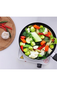 Product Electric Cooking Plate Single 1000W Alpina 26526 base image
