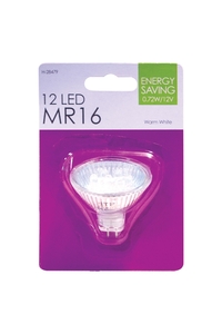 Product Λαμπτήρας Αλογόνου 12 LED MR16 3.6W OEM base image