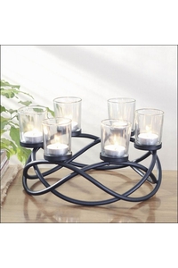 Product Κηροπήγιο Μεταλλικό Για 6 Ρεσώ Deco Pleasure 301834 base image