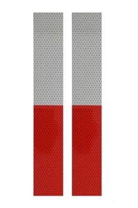 Product Αντανακλαστικές Επιφάνειες Κόκκινο/Λευκό 5x30cm Σετ 2 τεμ. ProPlus 343792 base image