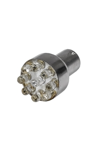 Product Λάμπα 24V 9 LED Με Συναγερμό BA15S White All Ride 39140 base image