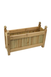 Product Ζαρντινιέρα Ξύλινη 33x60x20cm Red Leaf Timber 40453 base image