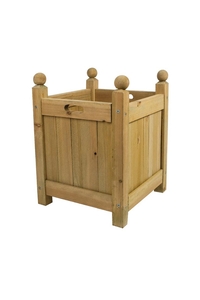 Product Ζαρντινιέρα Ξύλινη 42x30x30cm Red Leaf Timber 40454 base image