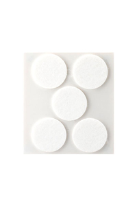 Product Τσοχάκια Επίπλων Αυτοκόλλητα Στρόγγυλα 34mm Λευκά Σετ 5 τεμ. Inofix 4079-2 base image