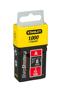 Product Συρραφίδες 8mm 1000 τεμ. Stanley 1-TRA205T base image