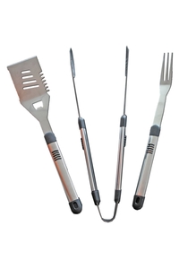 Product Εργαλεία Ψησίματος Inox Σετ 3 τεμ. Garden Pleasure 504909 base image